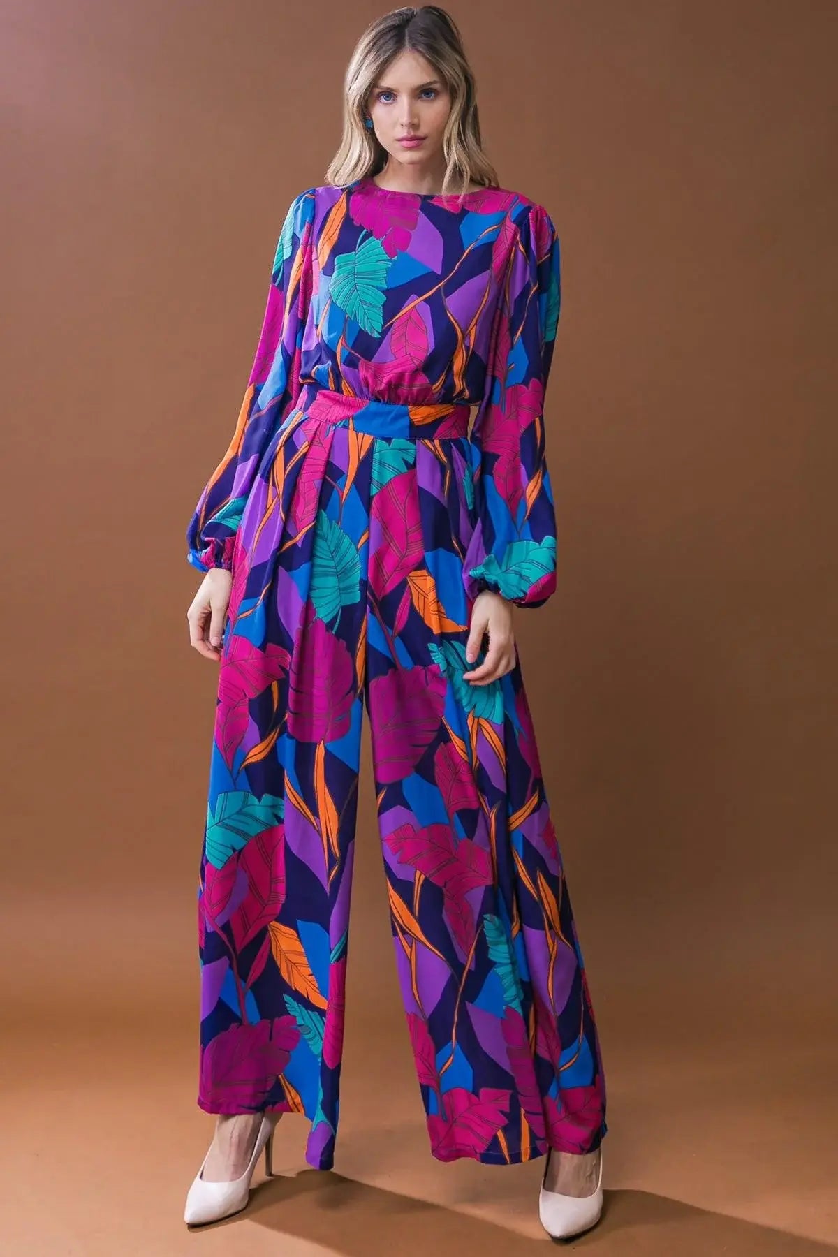 DARE TO TAKE THE WOVEN JUMPSUIT - Flying Tomato - Flyclothing LLC
