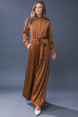 SIMPLY TRENDY WOVEN JUMPSUIT - Flying Tomato - Flyclothing LLC