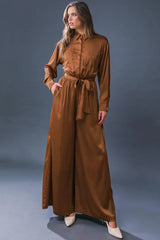SIMPLY TRENDY WOVEN JUMPSUIT - Flying Tomato - Flyclothing LLC
