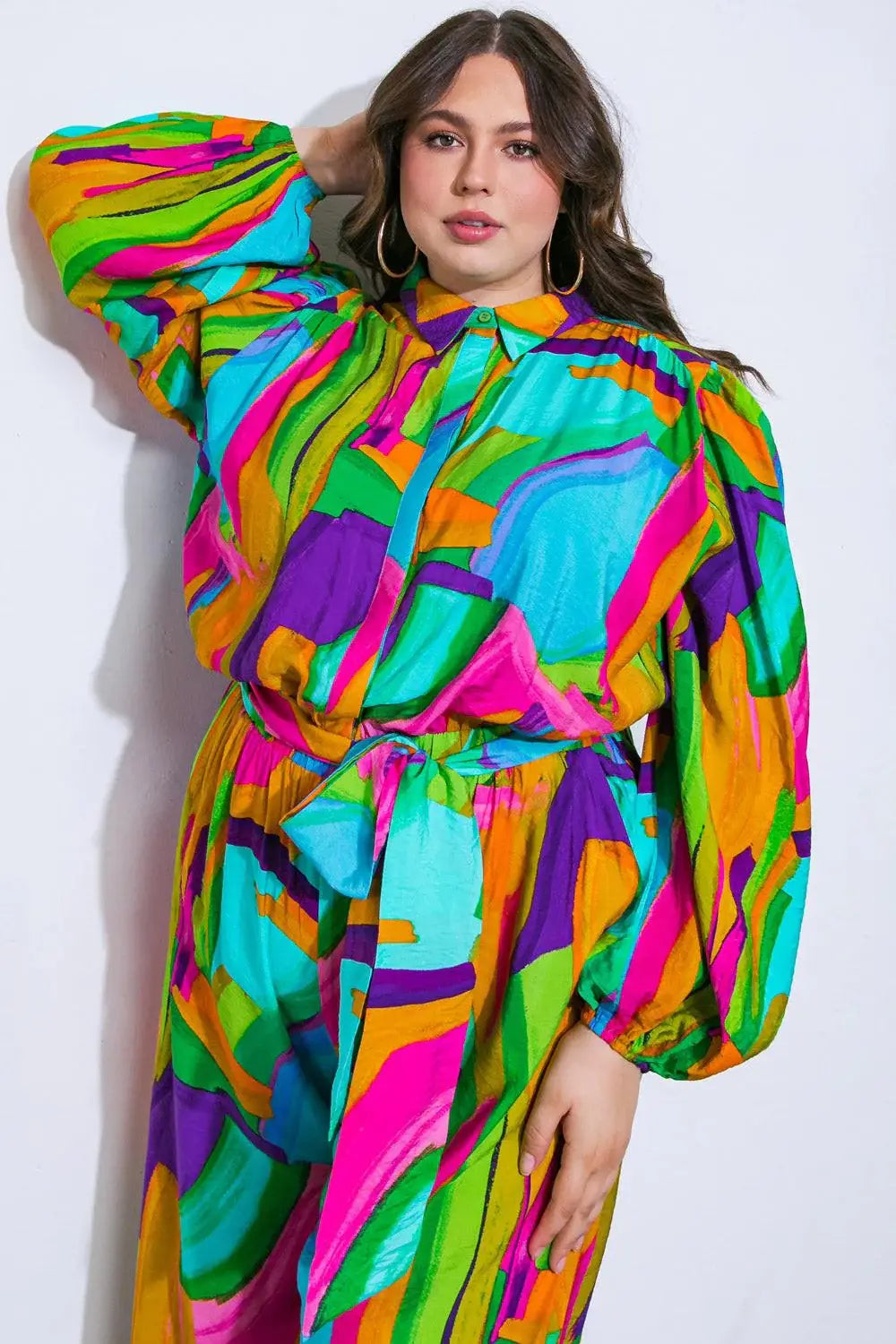 ALL MY HEART WOVEN JUMPSUIT - Flying Tomato - Flyclothing LLC