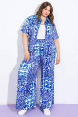 BEAUTIFUL BORDERS WOVEN PANTS - Flying Tomato - Flyclothing LLC