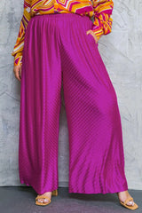 REGAL ROMANCE WOVEN PANTS - Flying Tomato - Flyclothing LLC