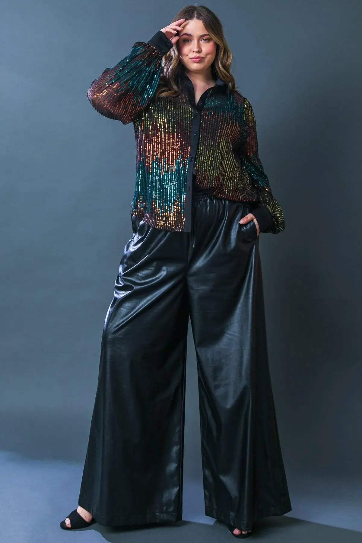 ICONIC REPUTATION LEATHER PANTS - Flying Tomato - Flyclothing LLC