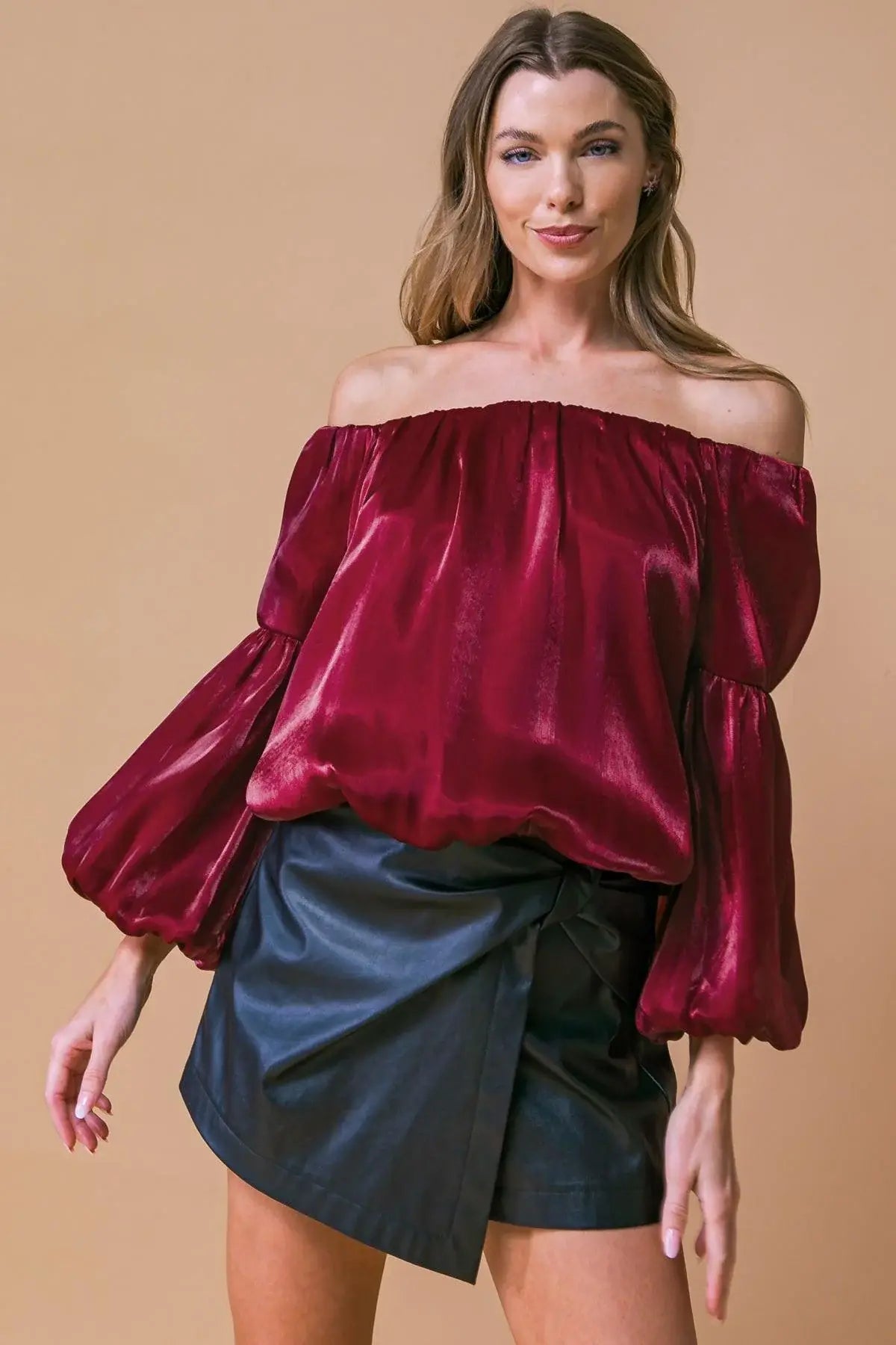 SIMPLY FAVORED WOVEN TOP - Flying Tomato - Flyclothing LLC