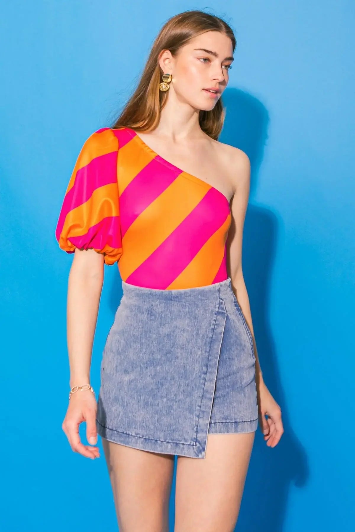 BREEZY VIDES PONTI BODYSUIT - Flying Tomato - Flyclothing LLC