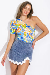 SUNNY APPROACH PRINT BODYSUIT - Flying Tomato - Flyclothing LLC