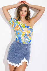 SUNNY APPROACH PRINT BODYSUIT - Flying Tomato - Flyclothing LLC