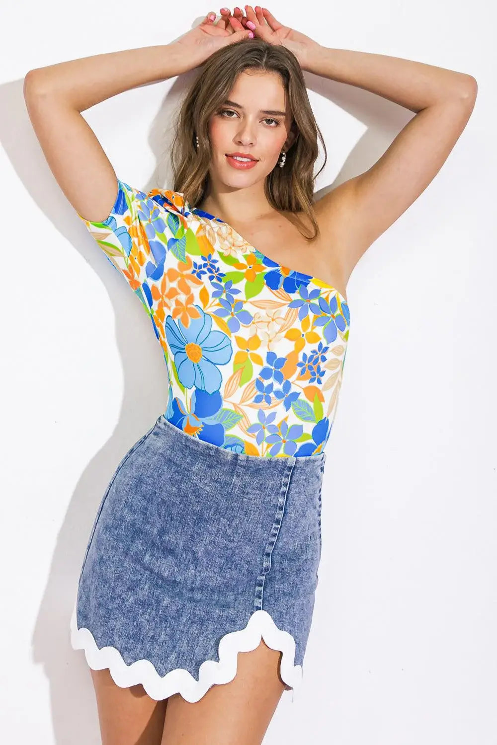SUNNY APPROACH PRINT BODYSUIT - Flying Tomato - Flyclothing LLC