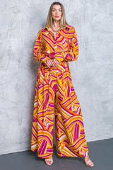 LIVELY CHAM WOVEN TOP - Flying Tomato - Flyclothing LLC