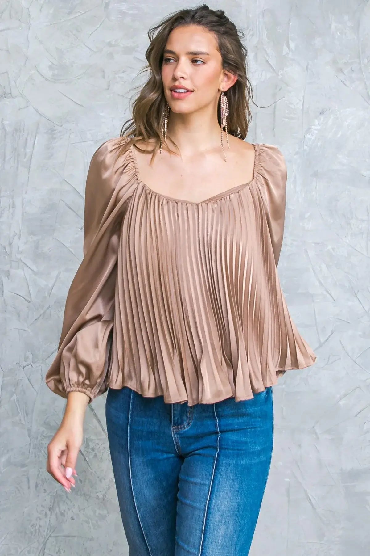 NO MORE DRAMA WOVEN TOP - Flying Tomato - Flyclothing LLC