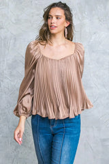NO MORE DRAMA WOVEN TOP - Flying Tomato - Flyclothing LLC
