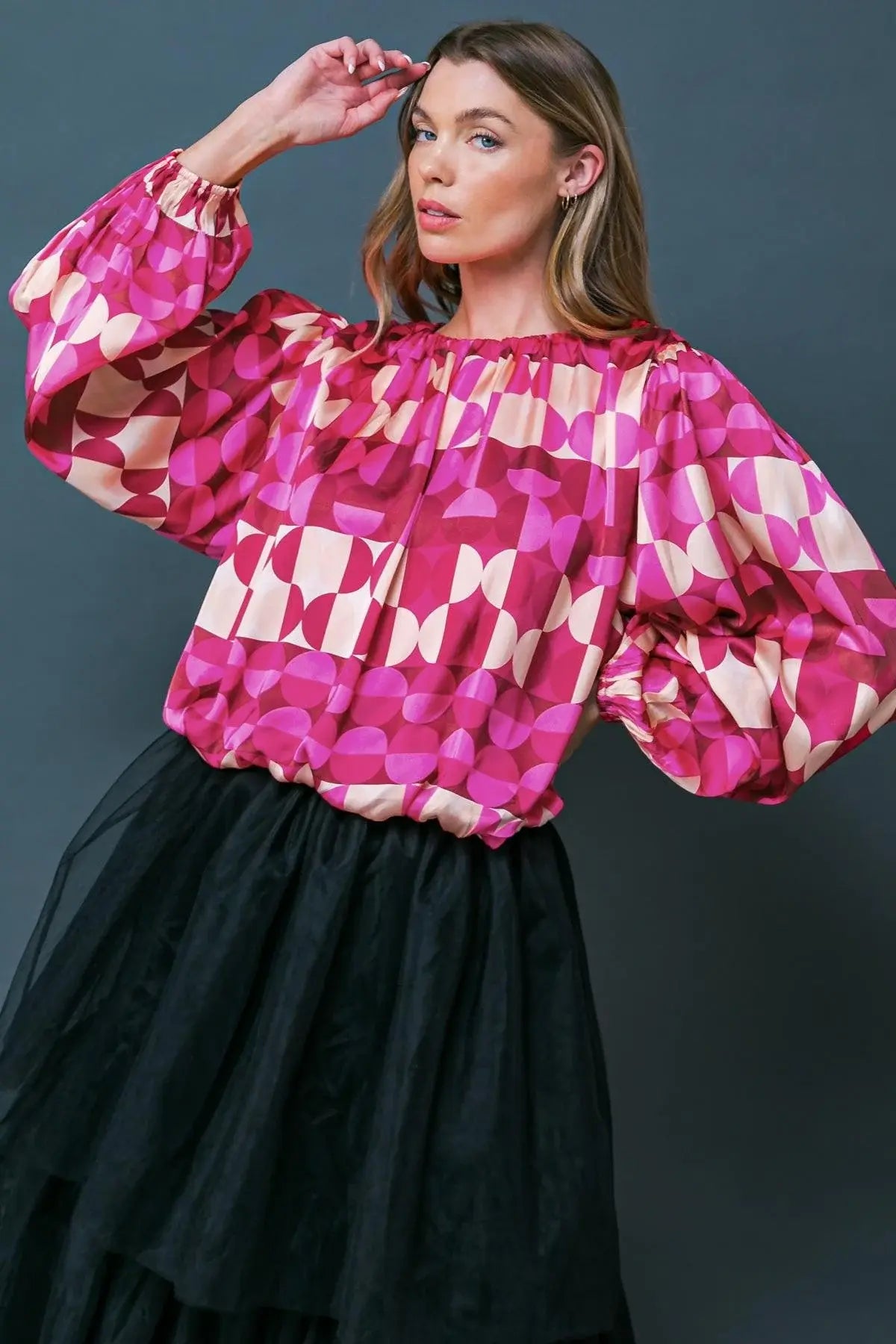 SAVOR THE SWEETNESS WOVEN TOP - Flying Tomato - Flyclothing LLC