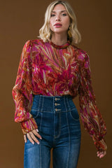 CRUSHING ON YOU WOVEN TOP - Flying Tomato - Flyclothing LLC