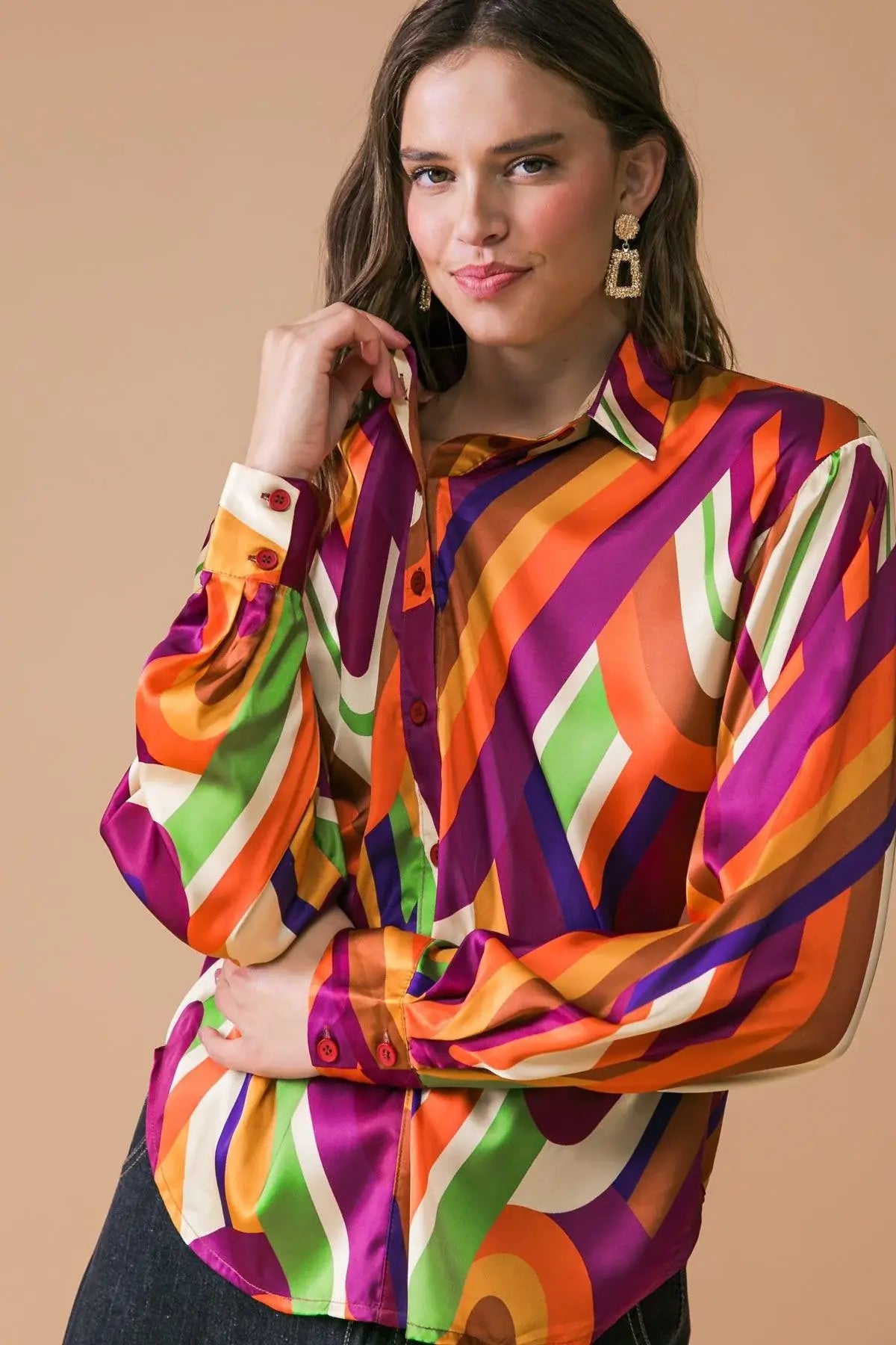SOMETHING SPEACIAL WOVEN TOP - Flying Tomato - Flyclothing LLC