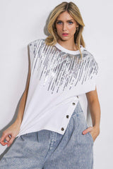 PETITE TREASURE KNIT TOP - Flying Tomato - Flyclothing LLC