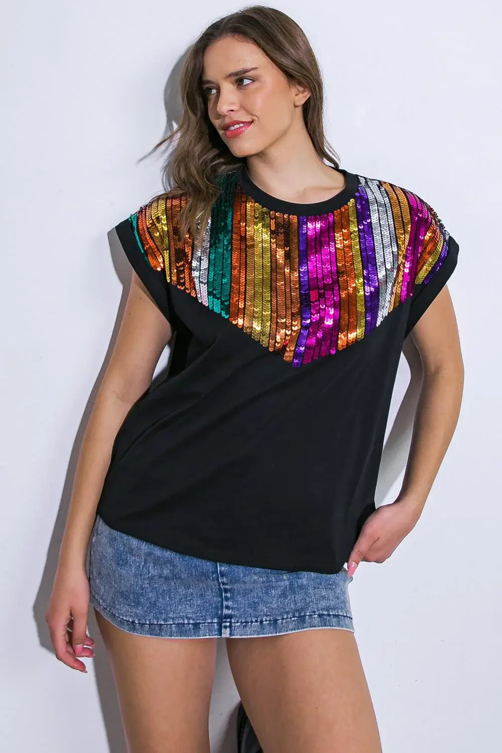 HOW I'M FEELING BLACK KNIT TOP - Flying Tomato - Flyclothing LLC