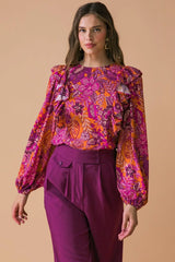 READY FOR WHAT'S NEXT WOVEN TOP - Flying Tomato - Flyclothing LLC