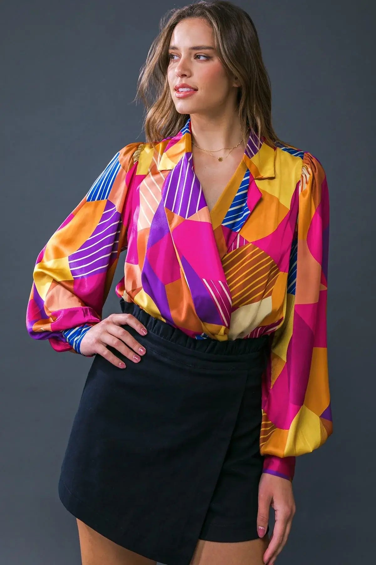 NEW IN TOWN WOVEN BODYSUIT - Flying Tomato - Flyclothing LLC
