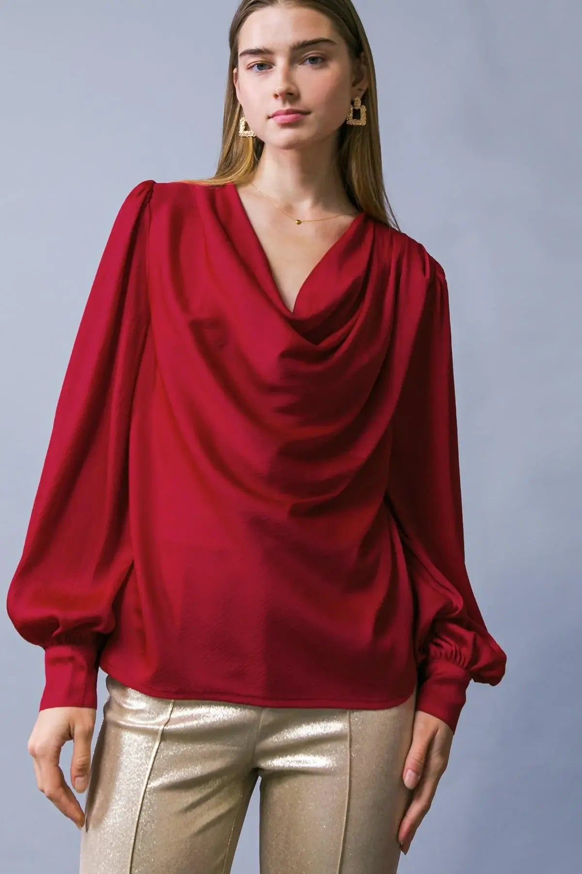 GARDEN SENSATION SATIN TOP - Flying Tomato - Flyclothing LLC