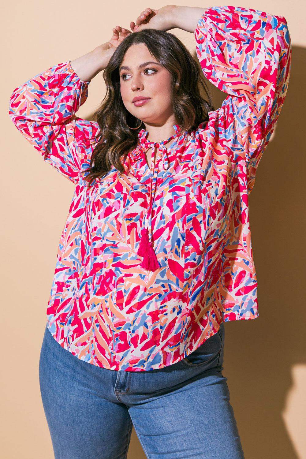 MISTLETOE MOMENT WOVEN TOP - Flying Tomato - Flyclothing LLC