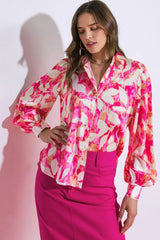 COMING TO MY SENSES WOVEN TOP - Flying Tomato - Flyclothing LLC