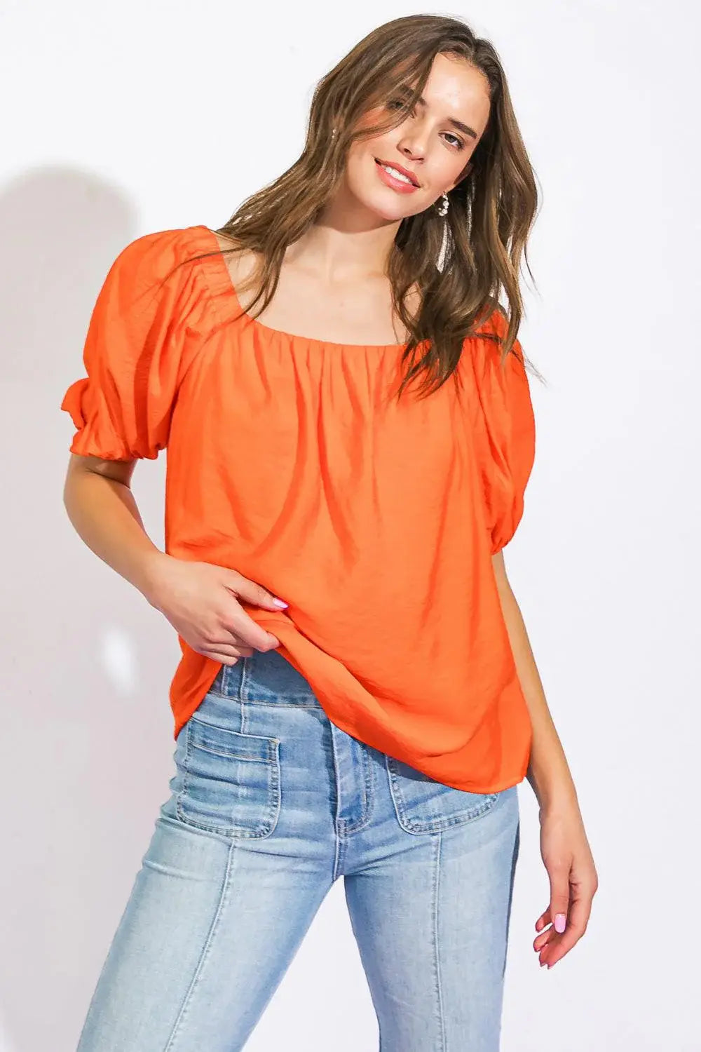 CALL TO ACTION WOVEN TOP - Flying Tomato - Flyclothing LLC