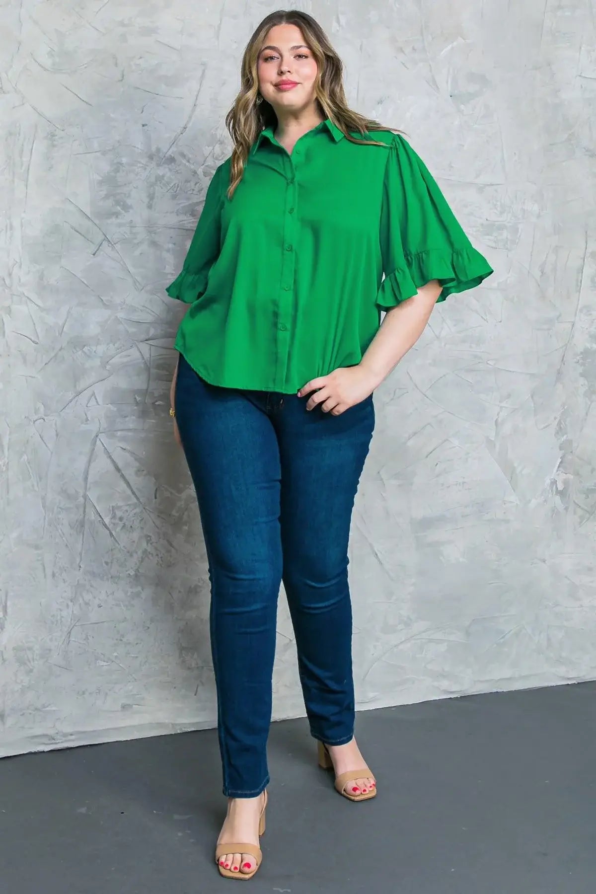BACK TO BUSINESS WOVEN TOP - Flying Tomato - Flyclothing LLC