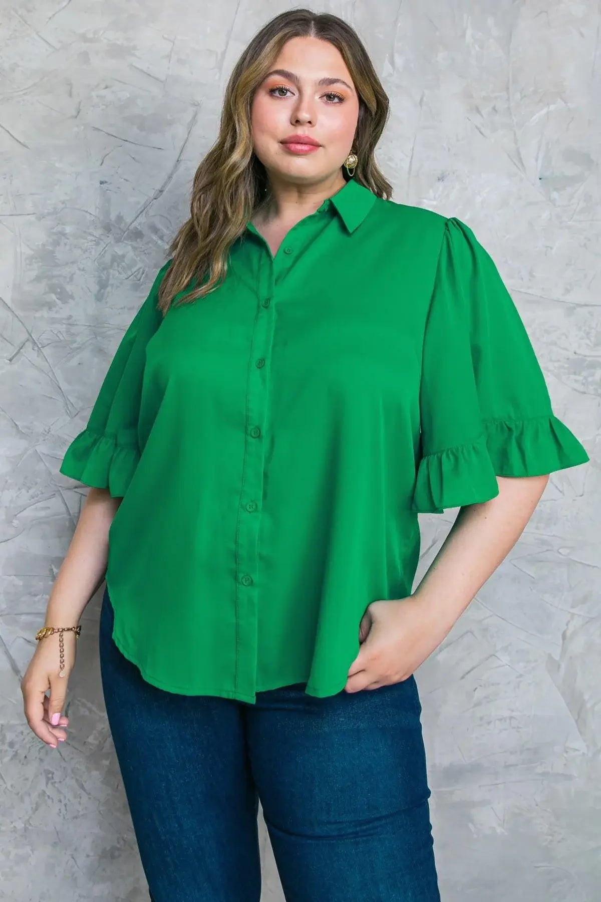 BACK TO BUSINESS WOVEN TOP - Flying Tomato - Flyclothing LLC