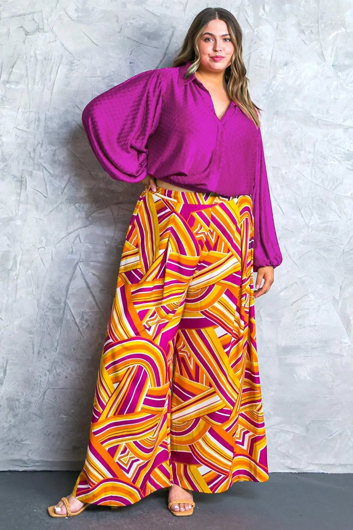 REGAL ROMANCE WOVEN TOP - Flying Tomato - Flyclothing LLC