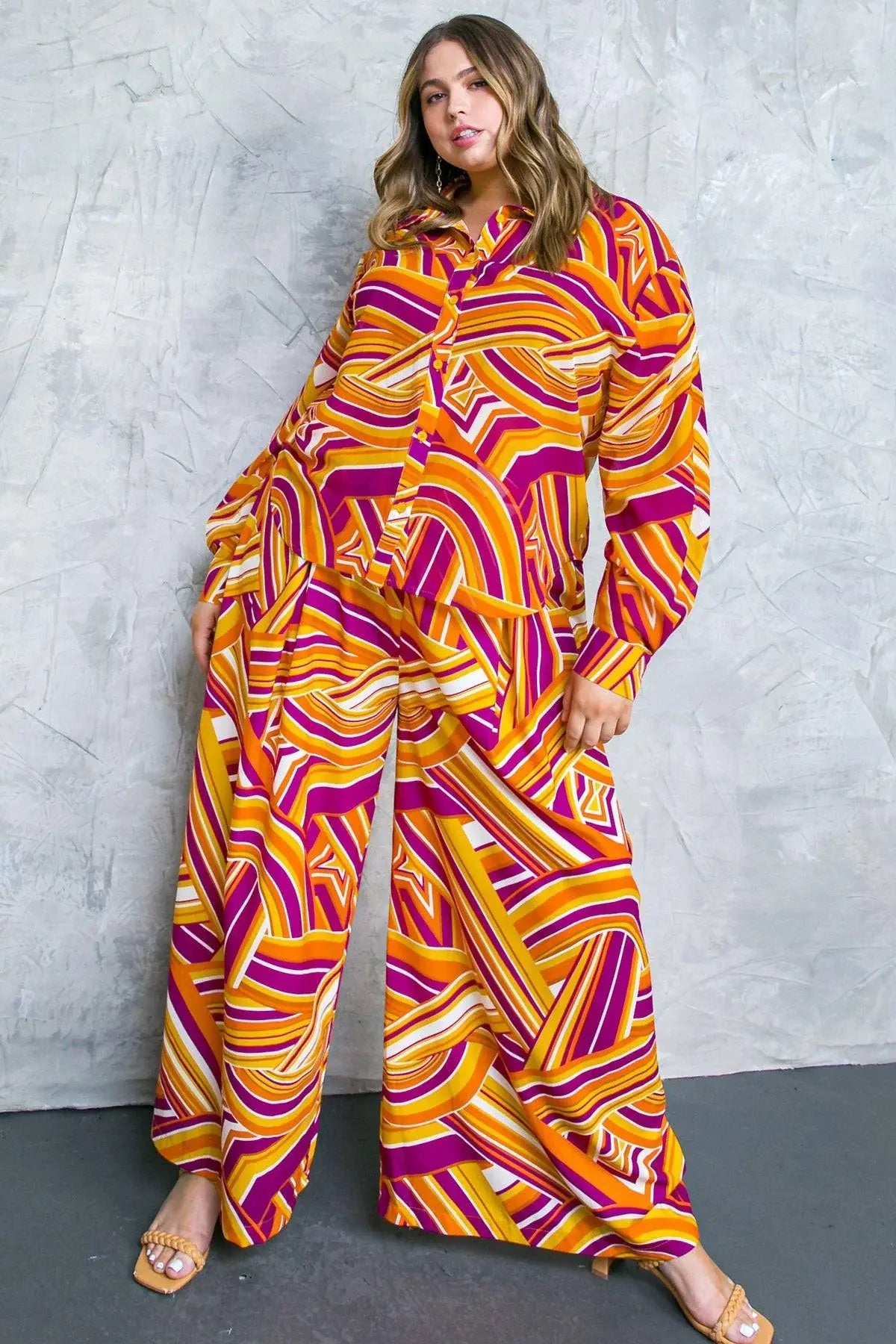 LIVELY CHAM WOVEN TOP - Flying Tomato - Flyclothing LLC