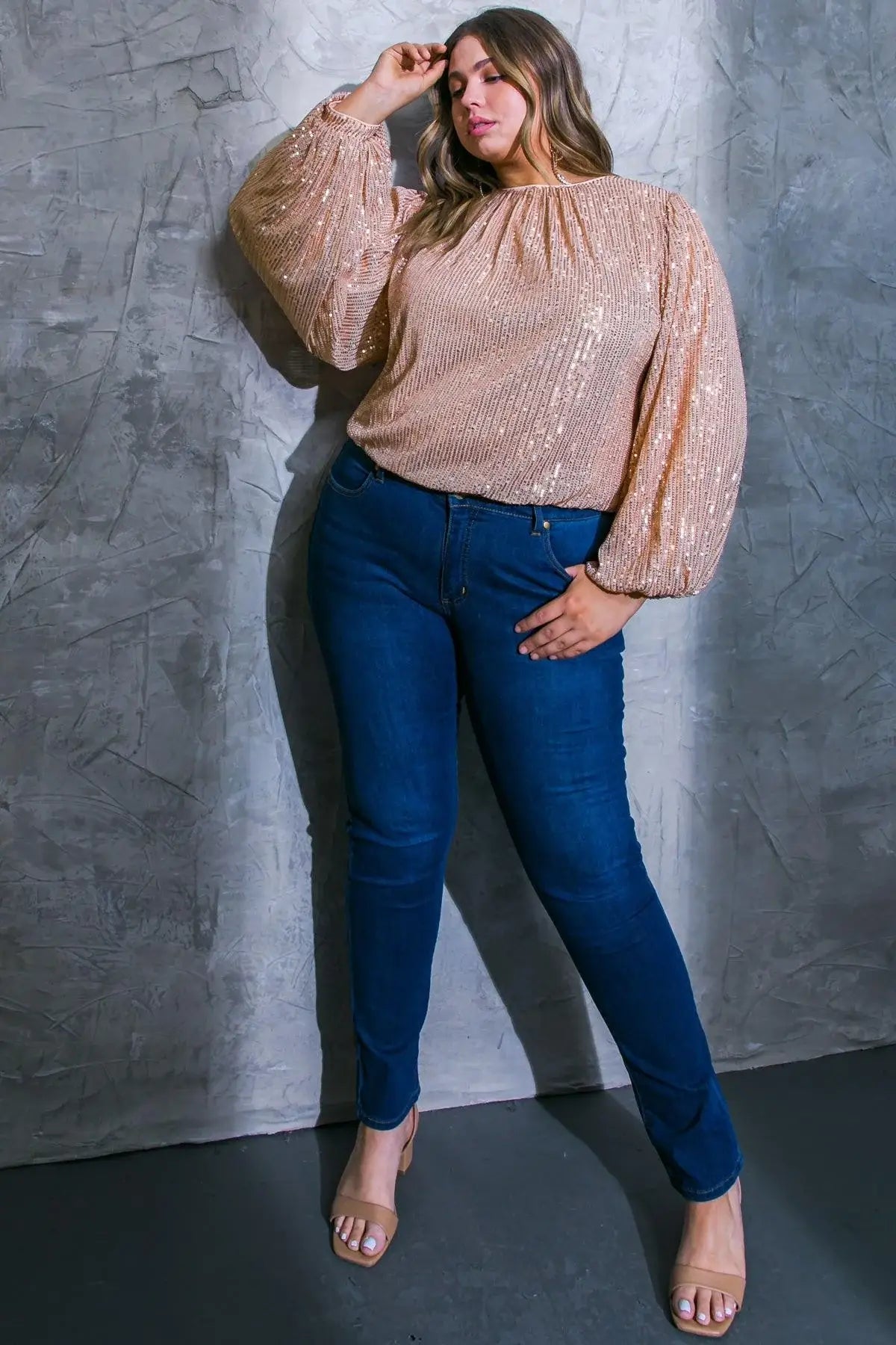 HOPE YOU REMEMBER SEQUIN TOP - Flying Tomato - Flyclothing LLC