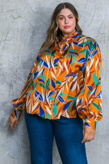 FEELS LIKE FALL WOVEN TOP - Flying Tomato - Flyclothing LLC