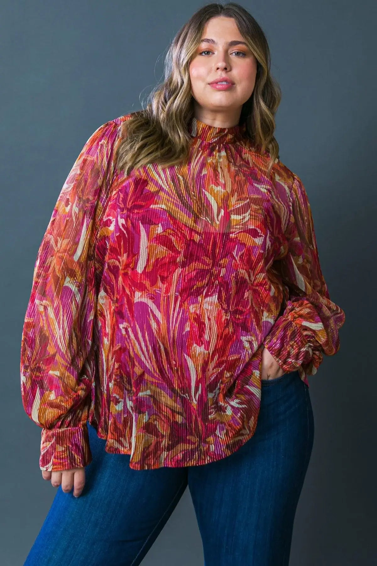 CRUSHING ON YOU WOVEN TOP - Flying Tomato - Flyclothing LLC
