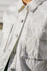 STAPLE MOMENT DENIM TWILL JACKET - Flying Tomato - Flyclothing LLC