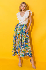 ONE AND ONLY POPLIN SKIRT - Flying Tomato - Flyclothing LLC