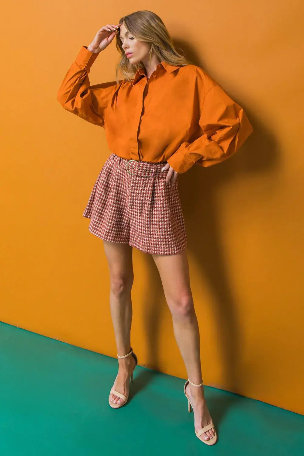 LIVING FOR FRIDAY TWEED SHORTS - Flying Tomato - Flyclothing LLC