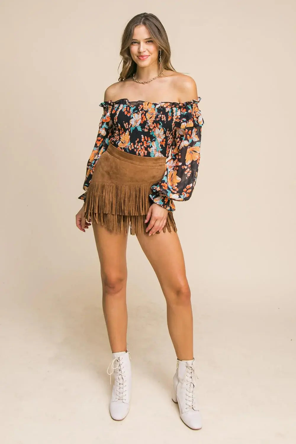 MAKE SOME PLANS SUEDE SKORT - Flying Tomato - Flyclothing LLC