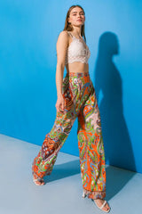 IN A GOOD PLACE WOVEN PANTS - Flying Tomato - Flyclothing LLC