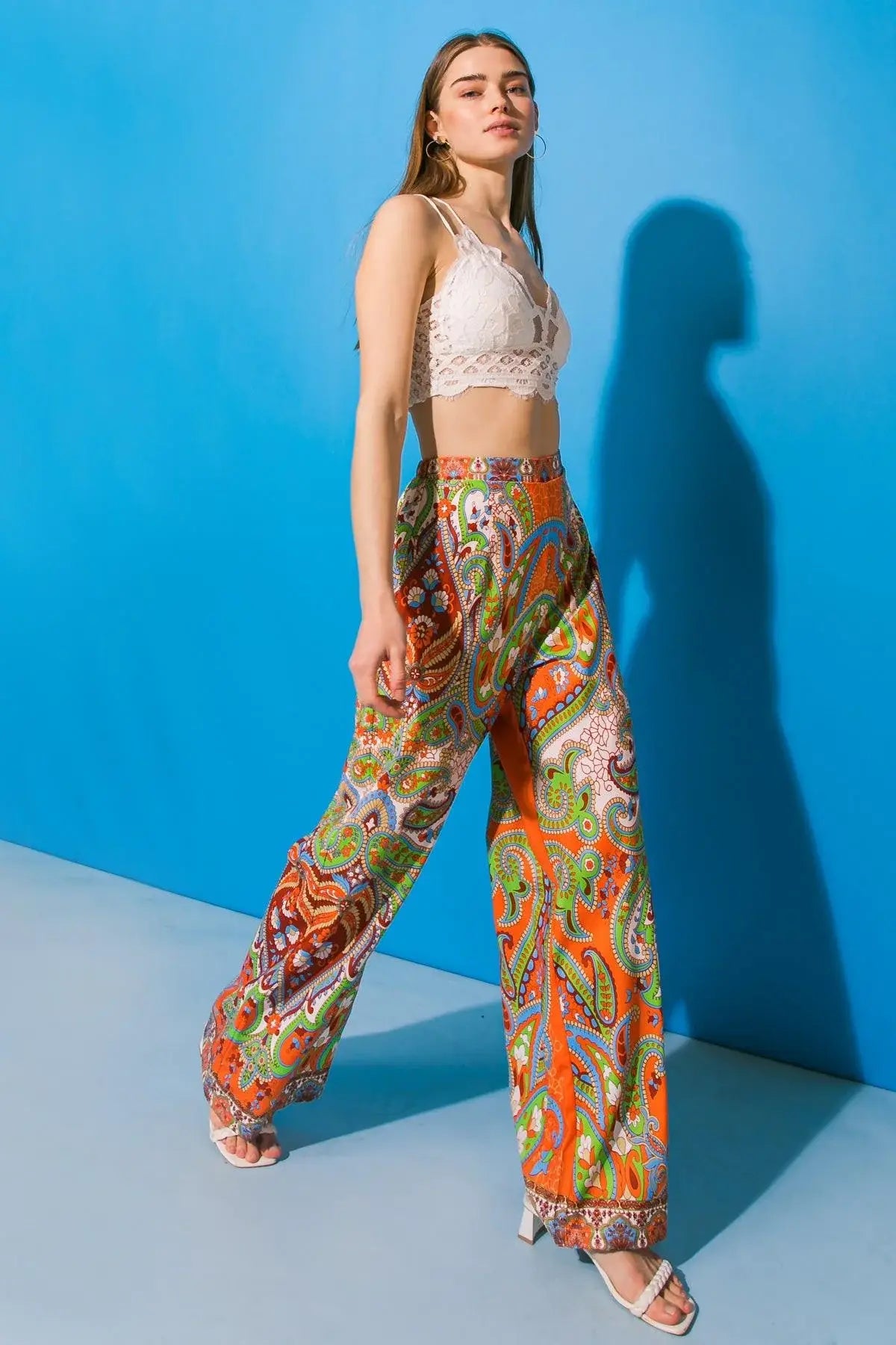 IN A GOOD PLACE WOVEN PANTS - Flying Tomato - Flyclothing LLC