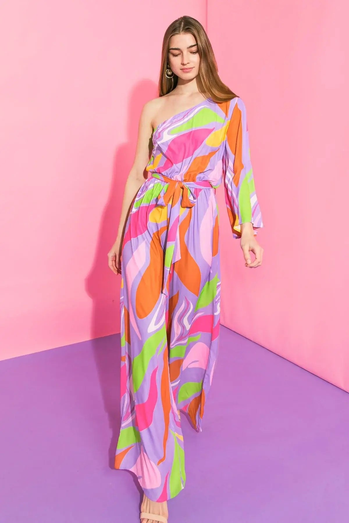 HARMONY WOVEN JUMPSUIT - Flying Tomato - Flyclothing LLC