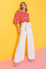JUST SAY YES TWILL PANTS - Flying Tomato - Flyclothing LLC