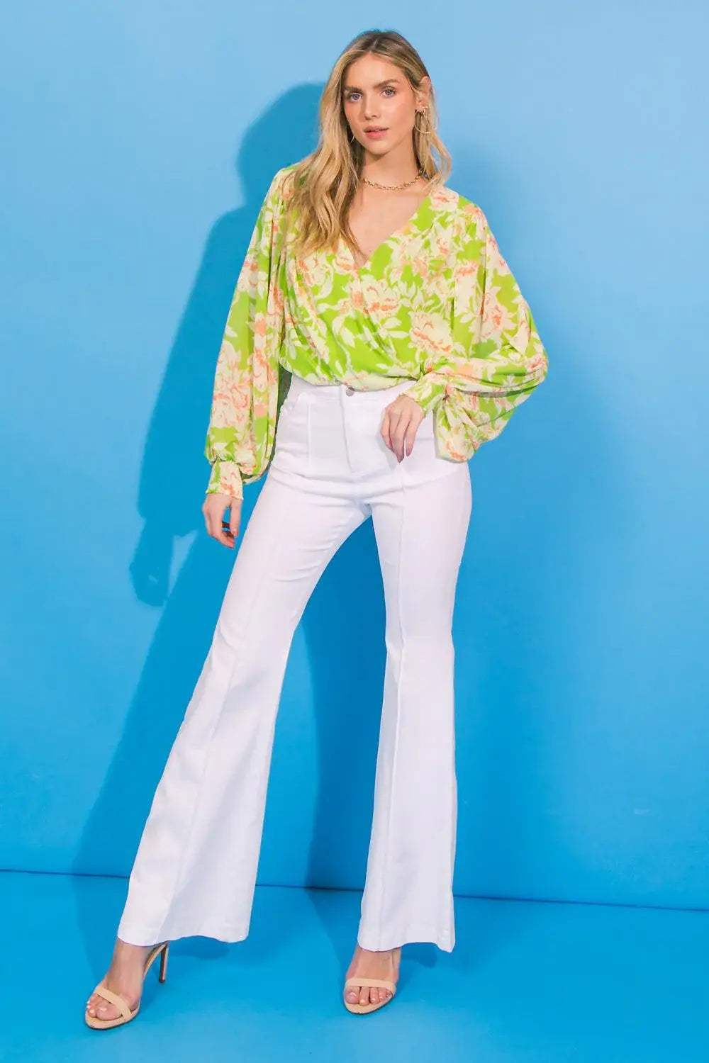 SWEET NOTHINGS WOVEN BODYSUIT - Flying Tomato - Flyclothing LLC