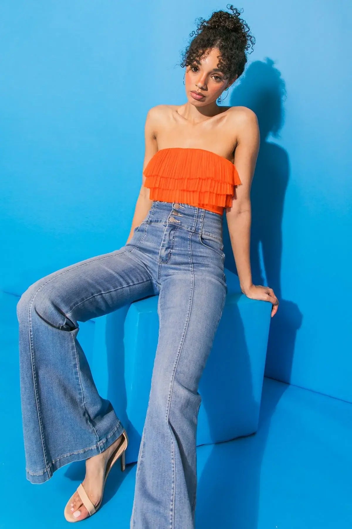TAKE ME NOW KNIT BODYSUIT - Flying Tomato - Flyclothing LLC