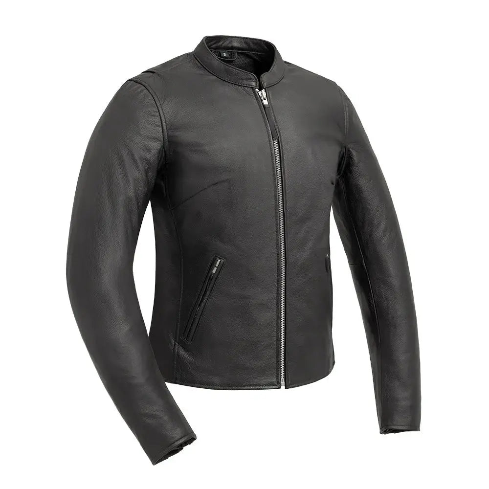 Flashback - Women's Motorcycle Leather Jacket - First Manufacturing Company - Flyclothing LLC