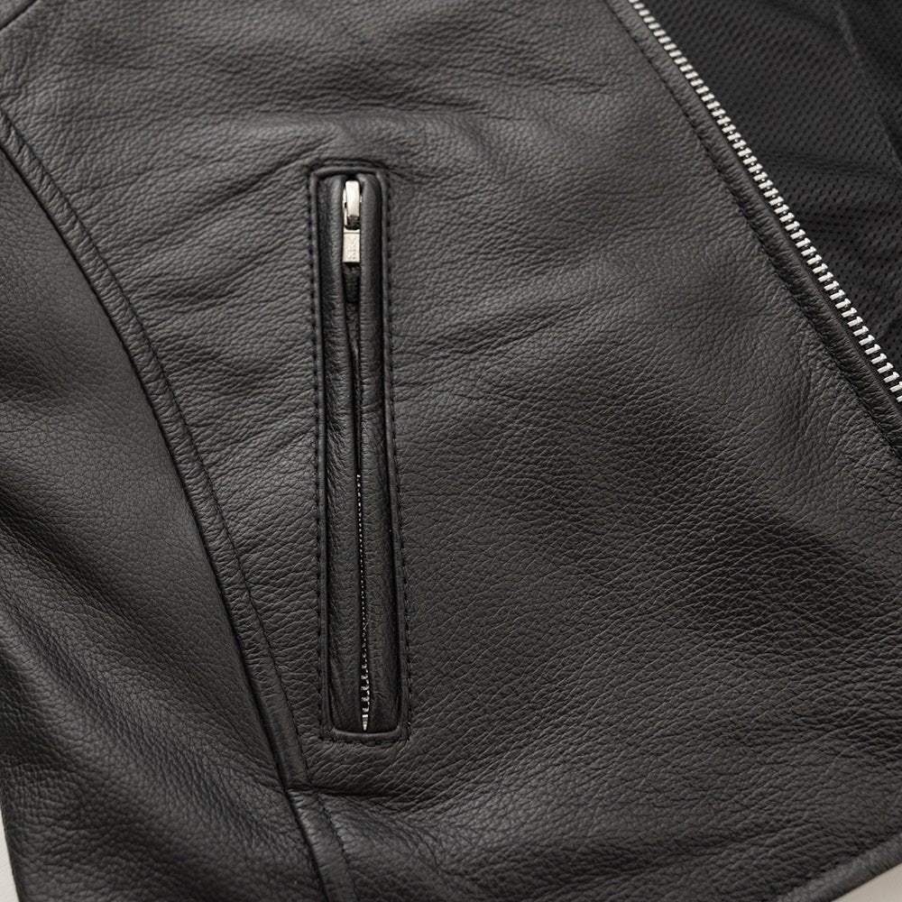 Flashback - Women's Motorcycle Leather Jacket - First Manufacturing Company - Flyclothing LLC