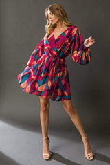 BOSTON GET AWAY WOVEN MINI DRESS - Flying Tomato - Flyclothing LLC