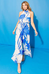 HERE FOR THE VACATION WOVEN JUMPSUIT - Flying Tomato - Flyclothing LLC