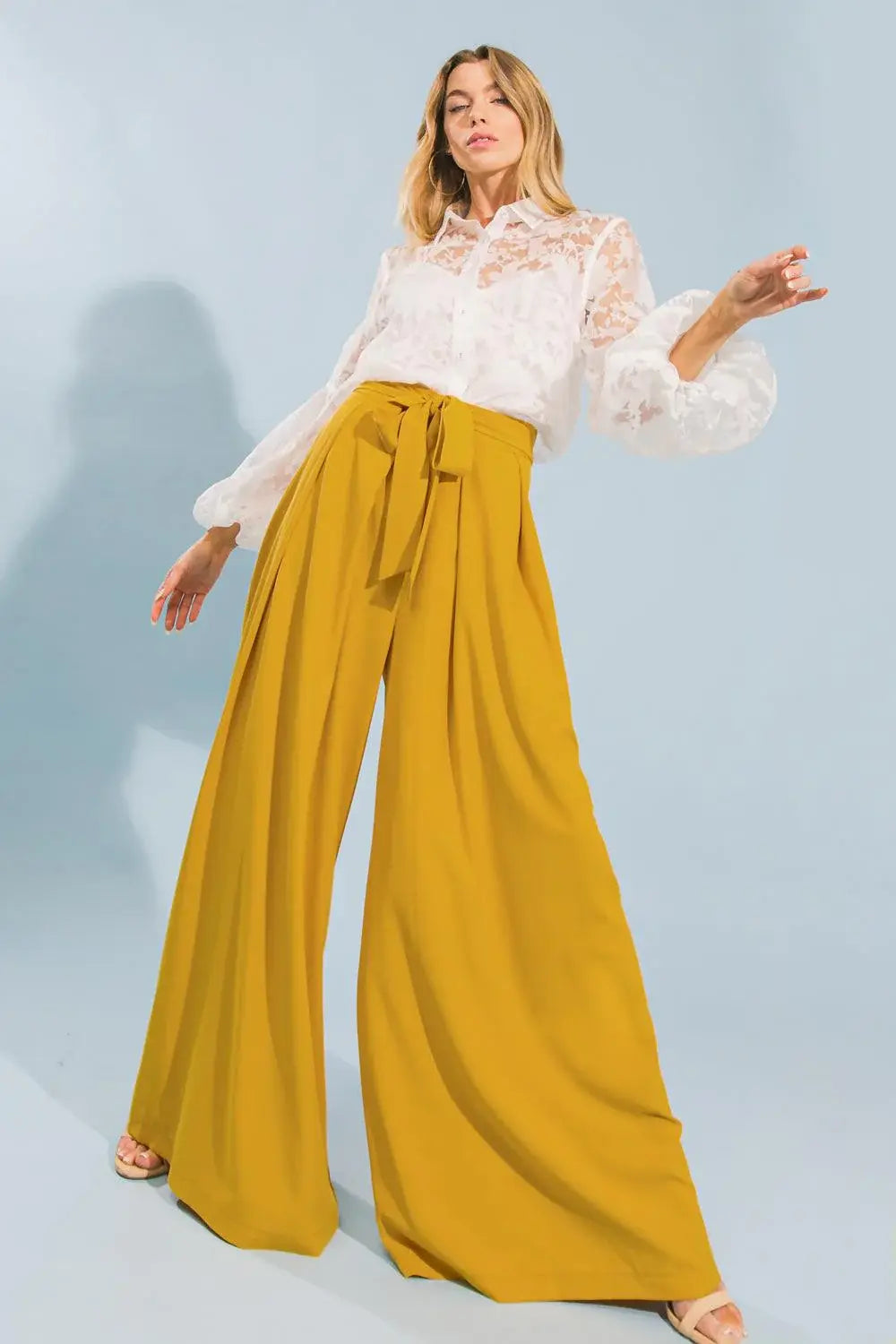 LOVE AND BEYOND WOVEN PANTS - Flying Tomato - Flyclothing LLC