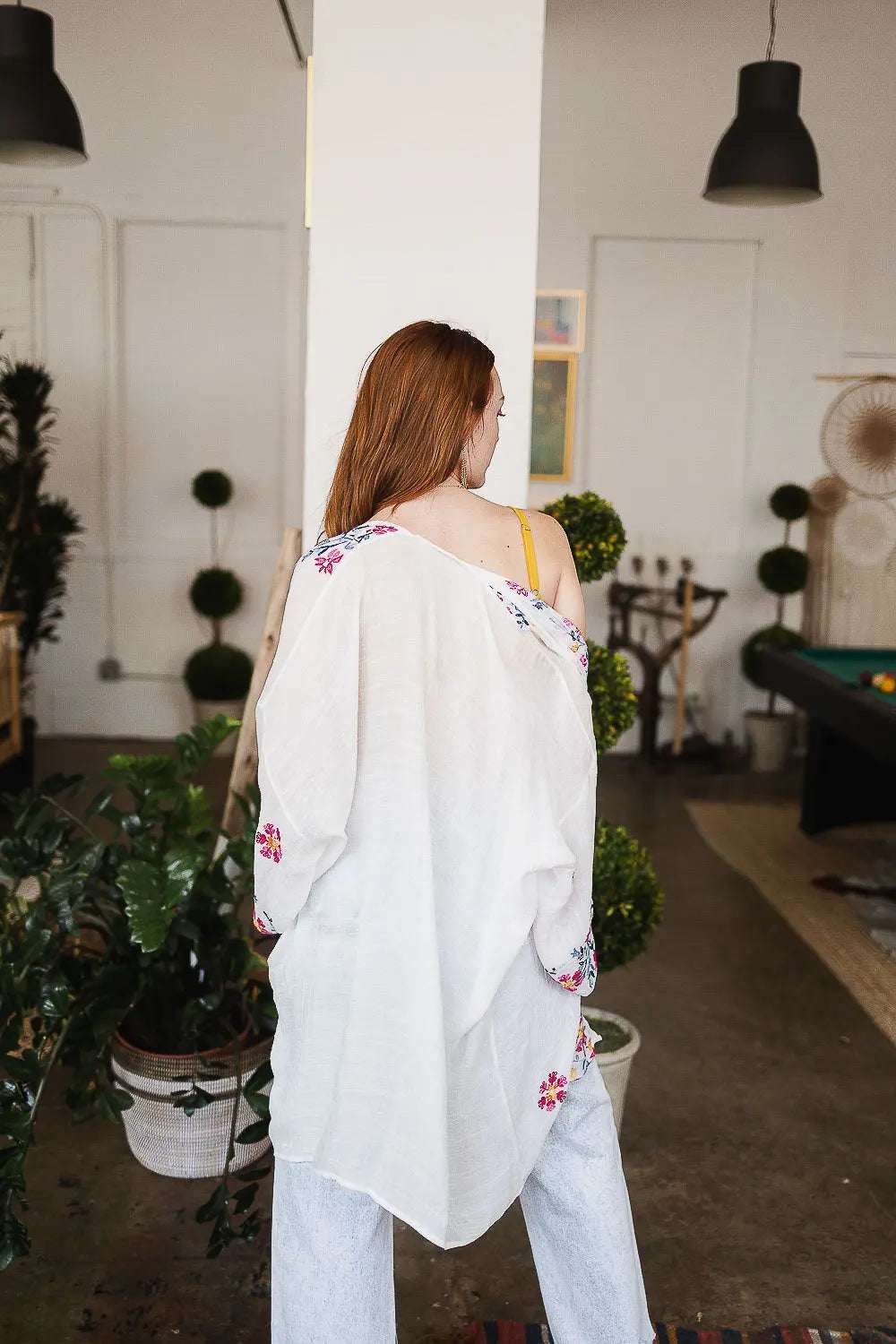 Lightweight Anemone Kimono – Floral Elegance for Any Occasion - Boho Clothing and Accessories - Flyclothing LLC