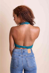 Floral Lace Halter